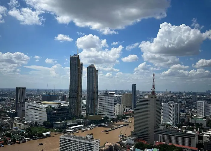 Panoramic River View Bangkok